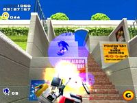 une photo d'Ã©cran de Sonic Adventure 2 sur Sega Dreamcast